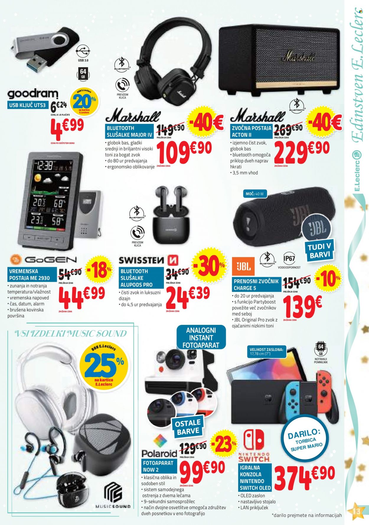 E.Leclerc katalog - 29.11.2023 - 30.12.2023. Stran 13