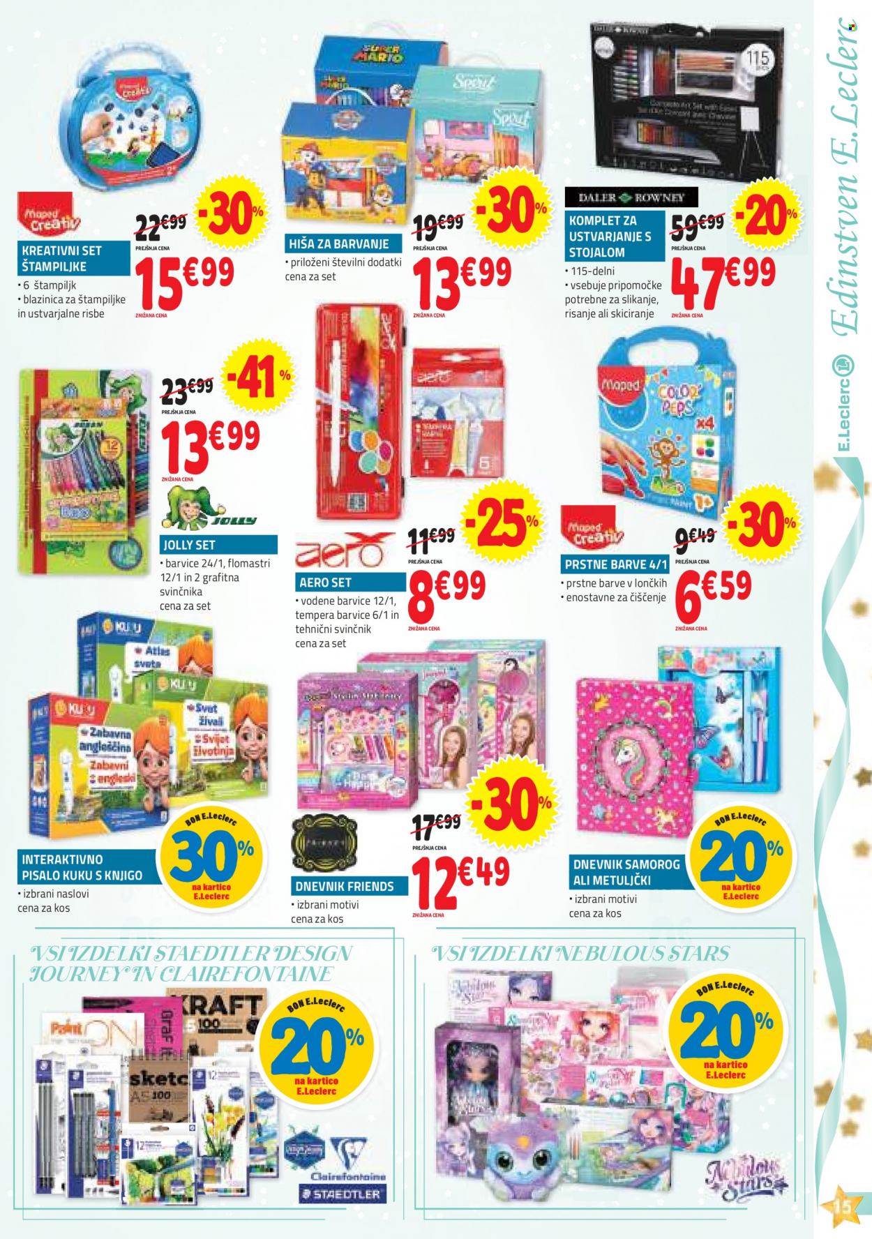 E.Leclerc katalog - 29.11.2023 - 30.12.2023. Stran 15