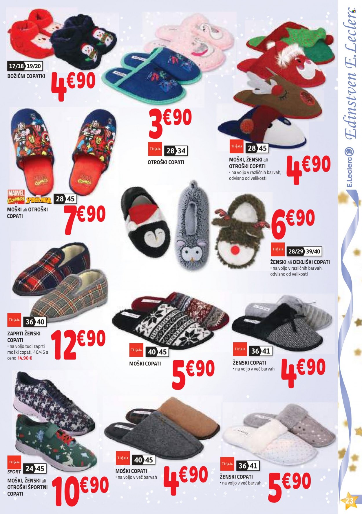 E.Leclerc katalog - 29.11.2023 - 30.12.2023. Stran 23