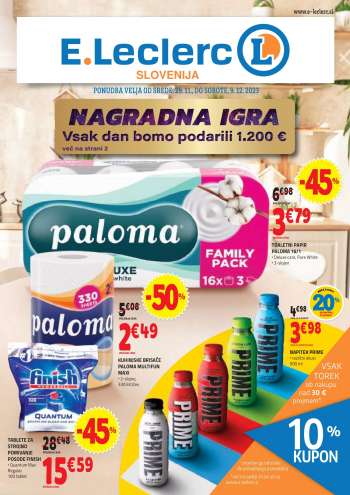 E.Leclerc katalog - 29.11.2023 - 9.12.2023.