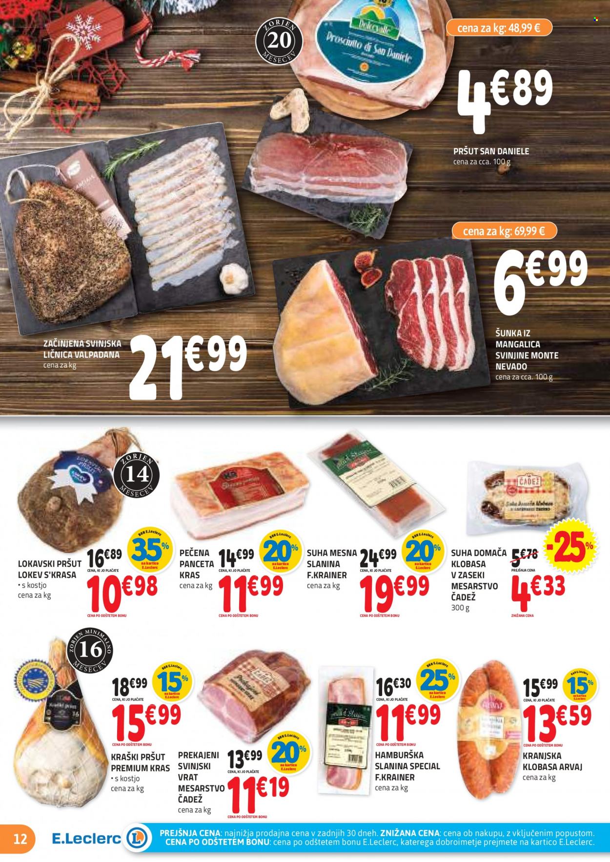 E.Leclerc katalog - 29.11.2023 - 9.12.2023. Stran 12