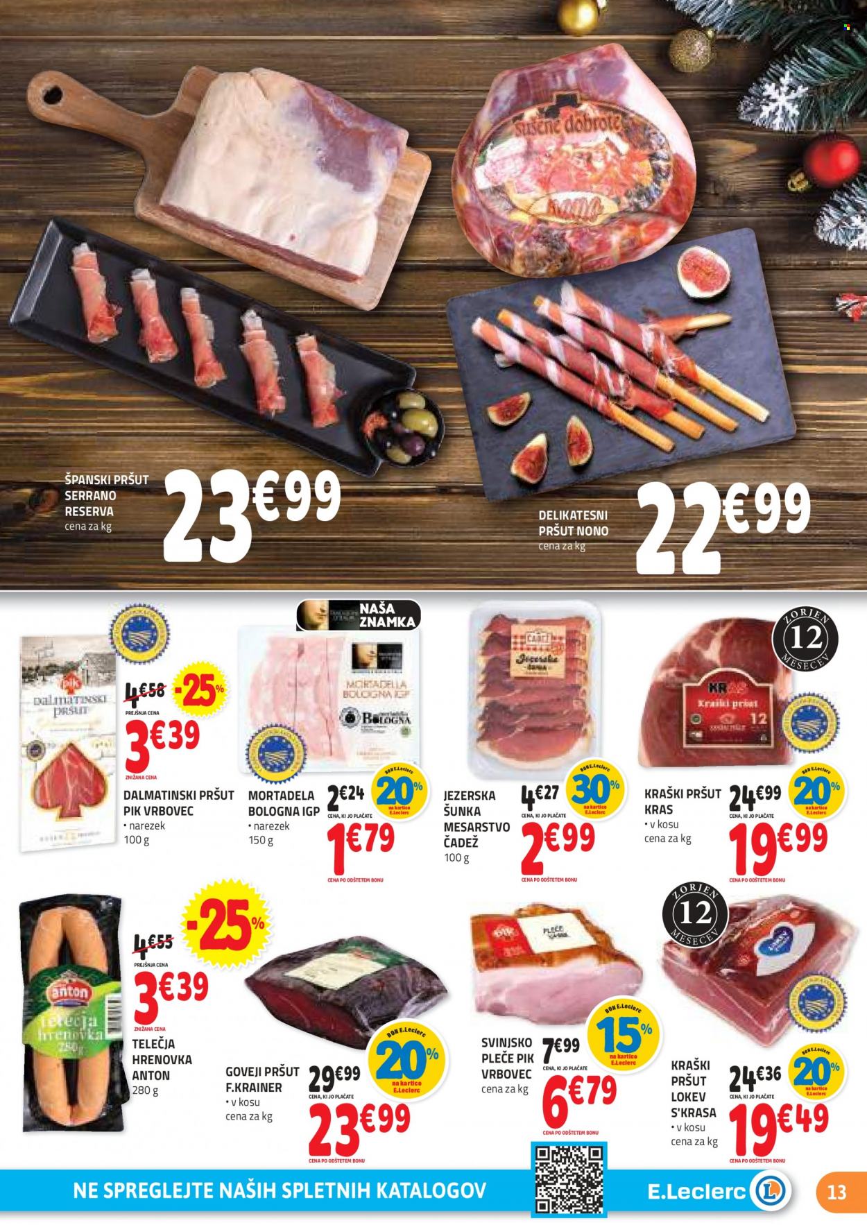 E.Leclerc katalog - 29.11.2023 - 9.12.2023. Stran 13