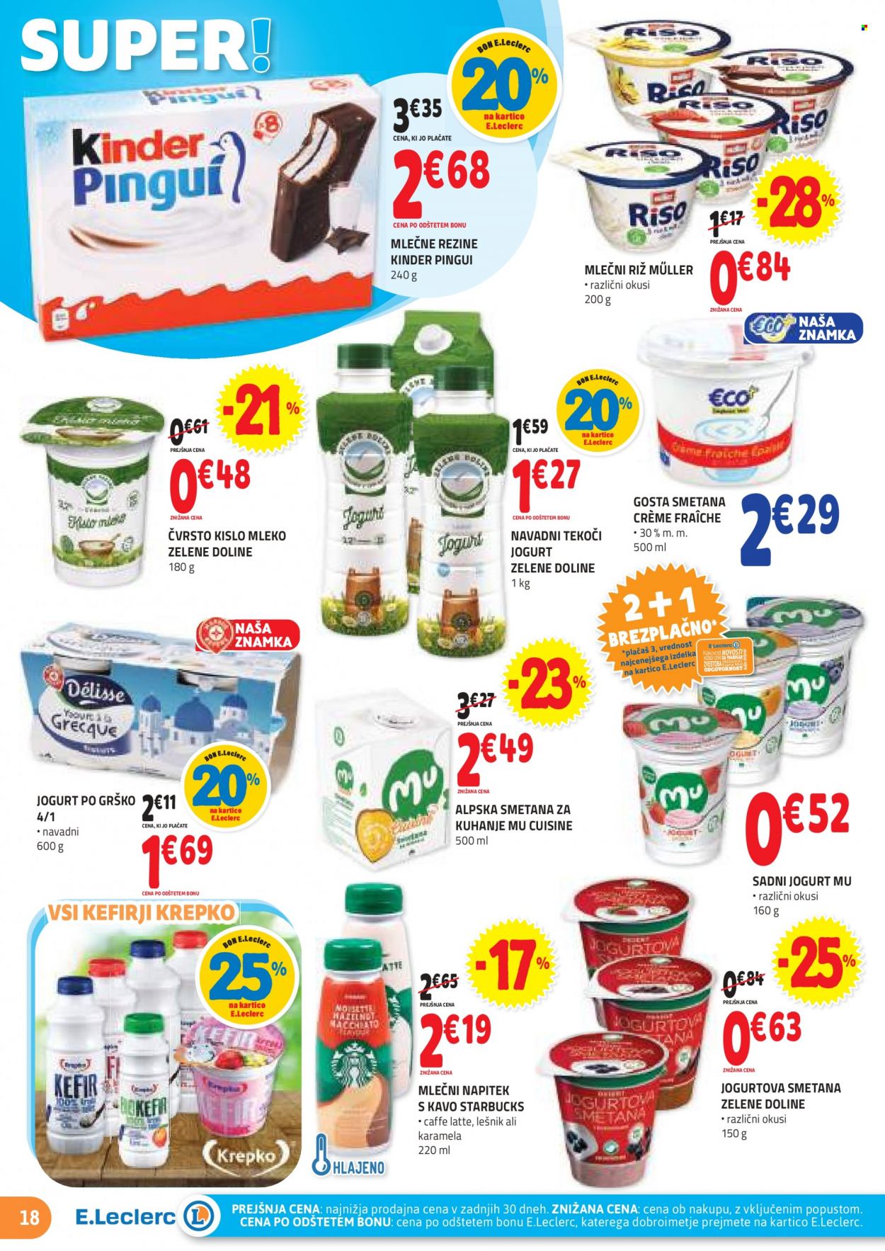 E.Leclerc katalog - 29.11.2023 - 9.12.2023. Stran 18