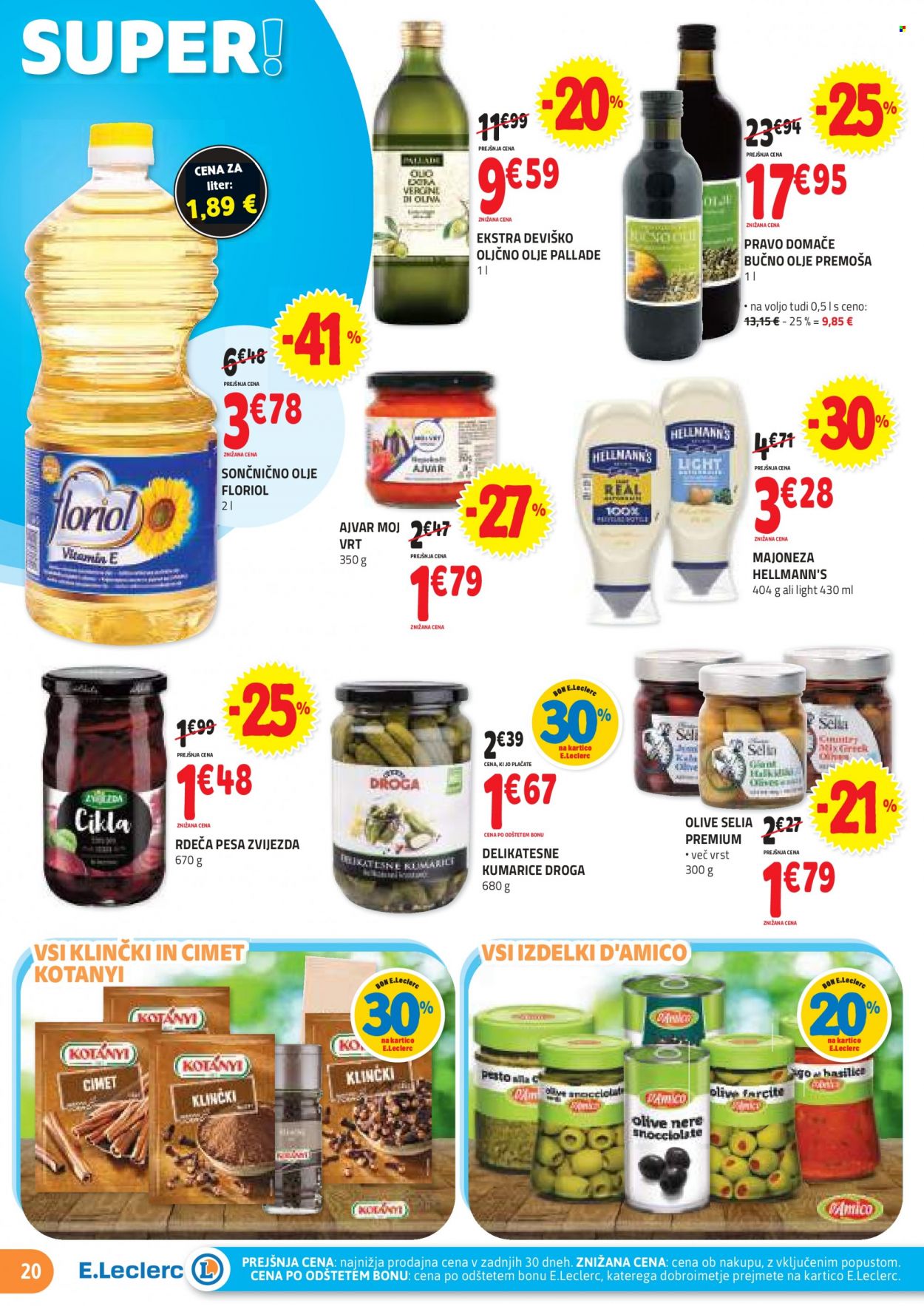 E.Leclerc katalog - 29.11.2023 - 9.12.2023. Stran 20