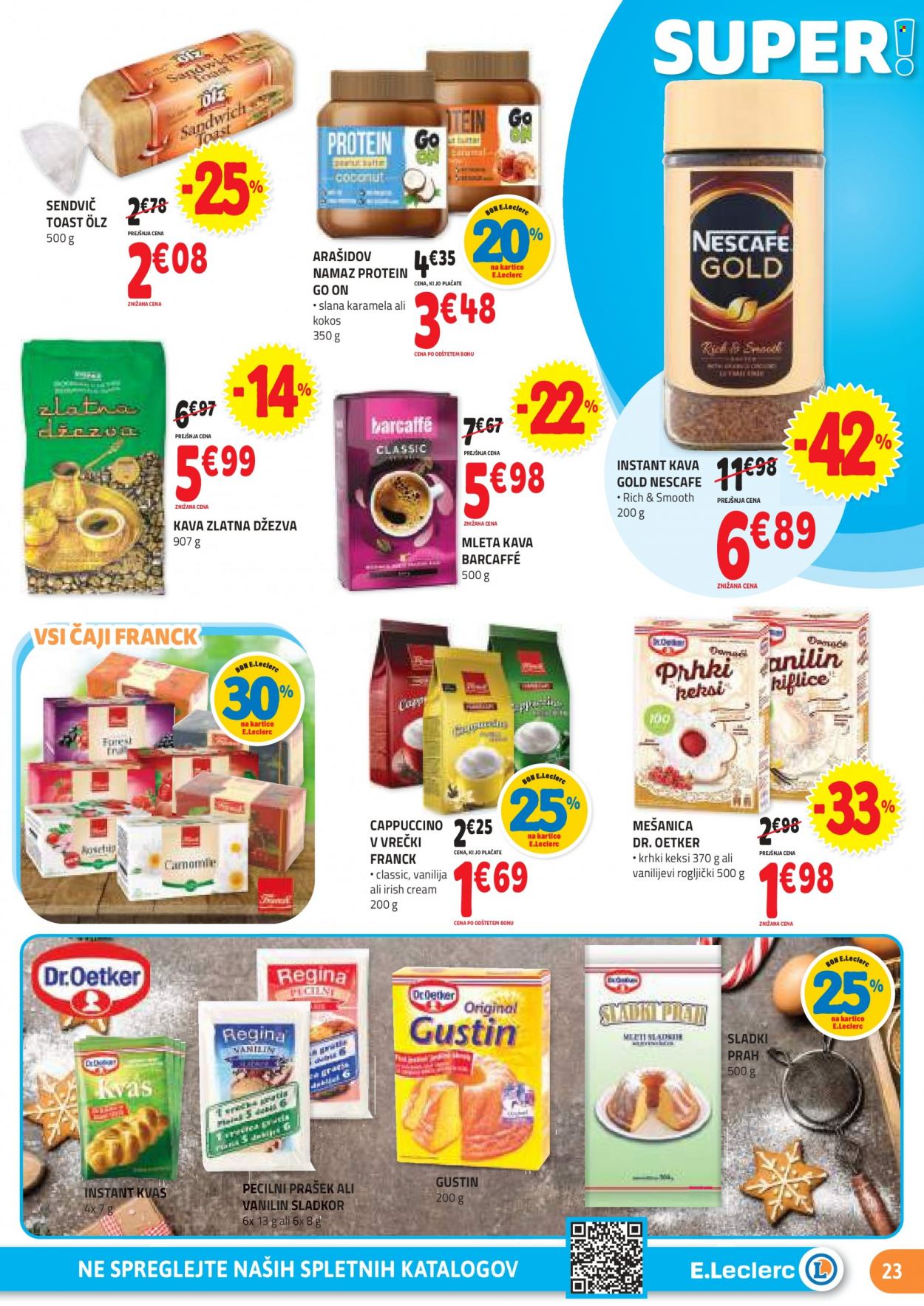 E.Leclerc katalog - 29.11.2023 - 9.12.2023. Stran 23