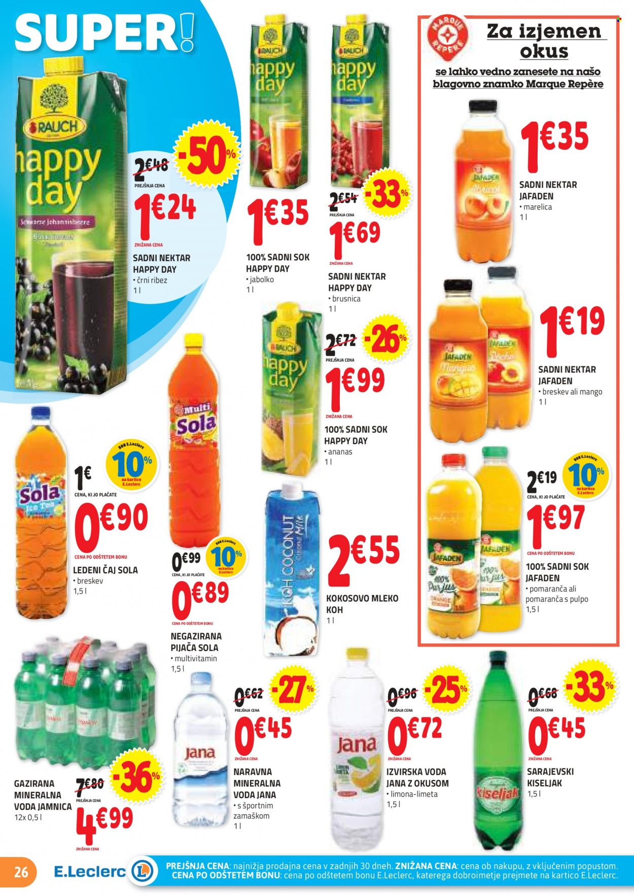 E.Leclerc katalog - 29.11.2023 - 9.12.2023. Stran 26
