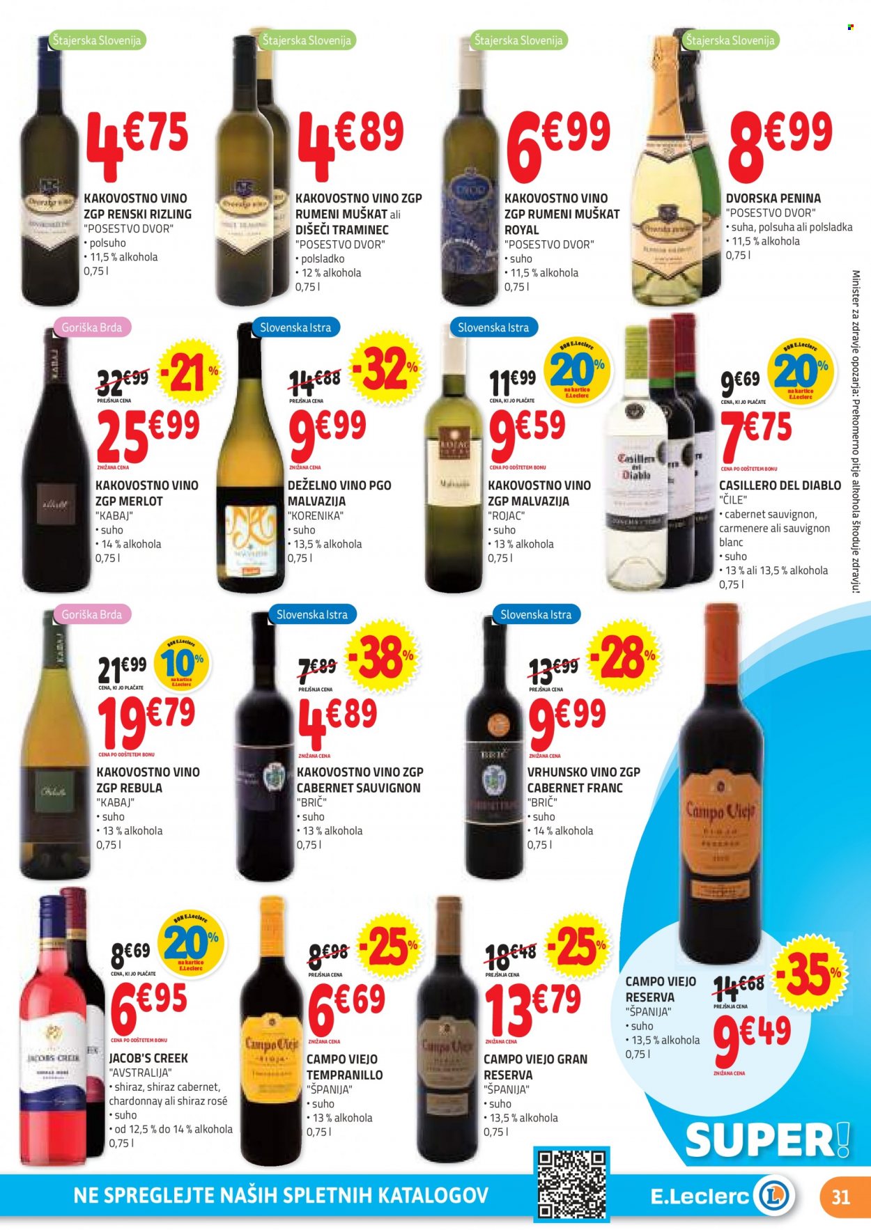 E.Leclerc katalog - 29.11.2023 - 9.12.2023. Stran 31