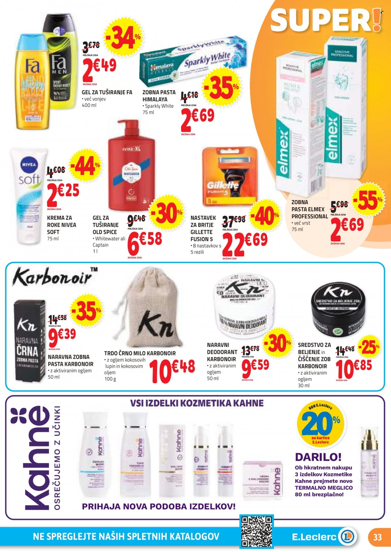 E.Leclerc katalog - 29.11.2023 - 9.12.2023. Stran 33