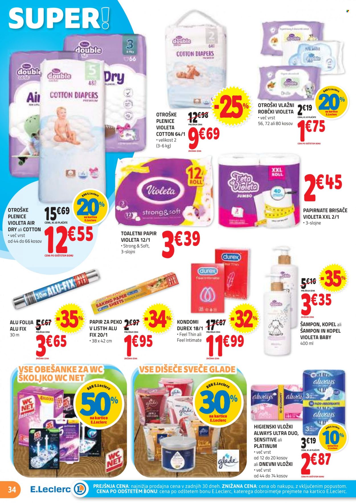 E.Leclerc katalog - 29.11.2023 - 9.12.2023. Stran 34