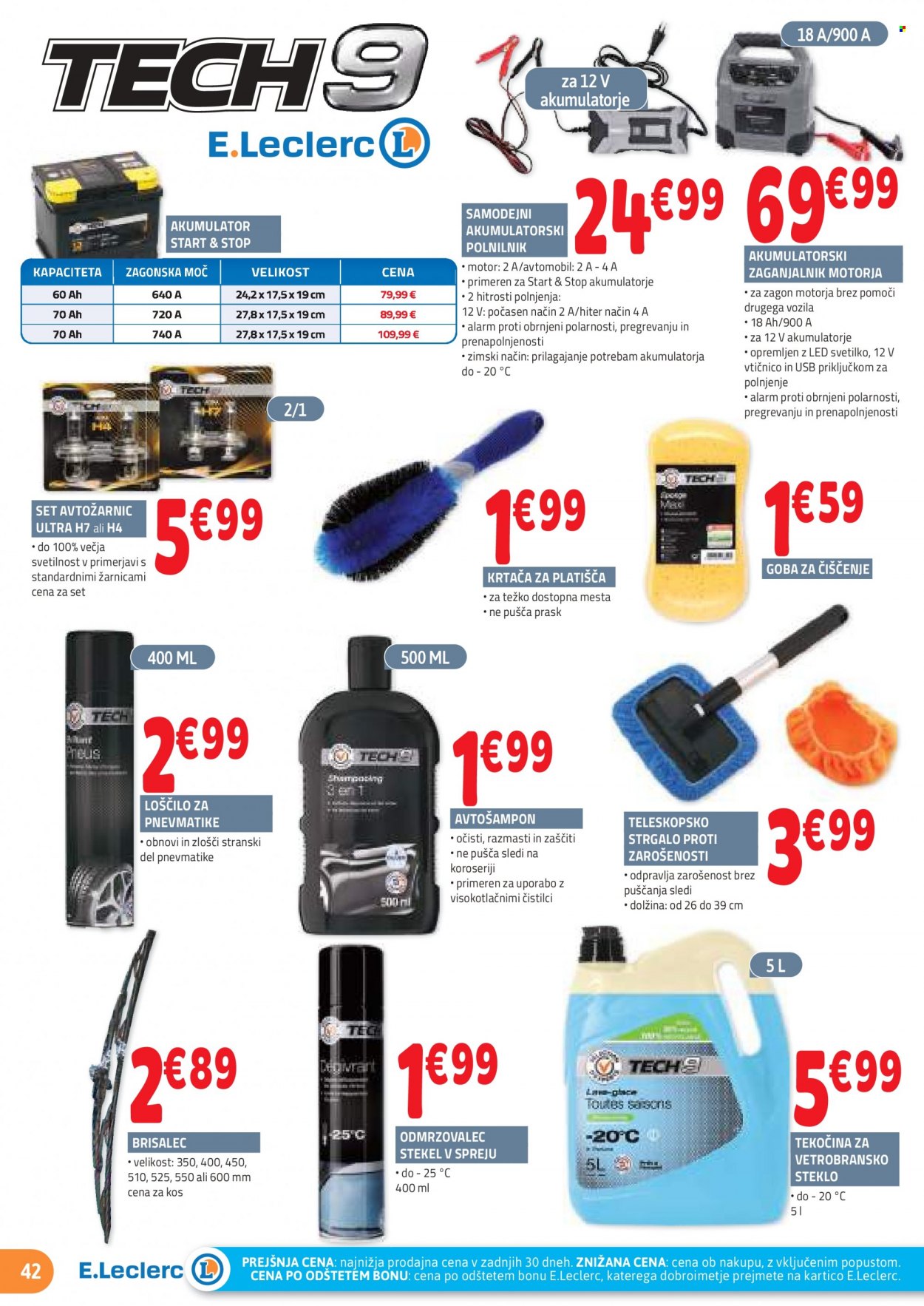 E.Leclerc katalog - 29.11.2023 - 9.12.2023. Stran 42