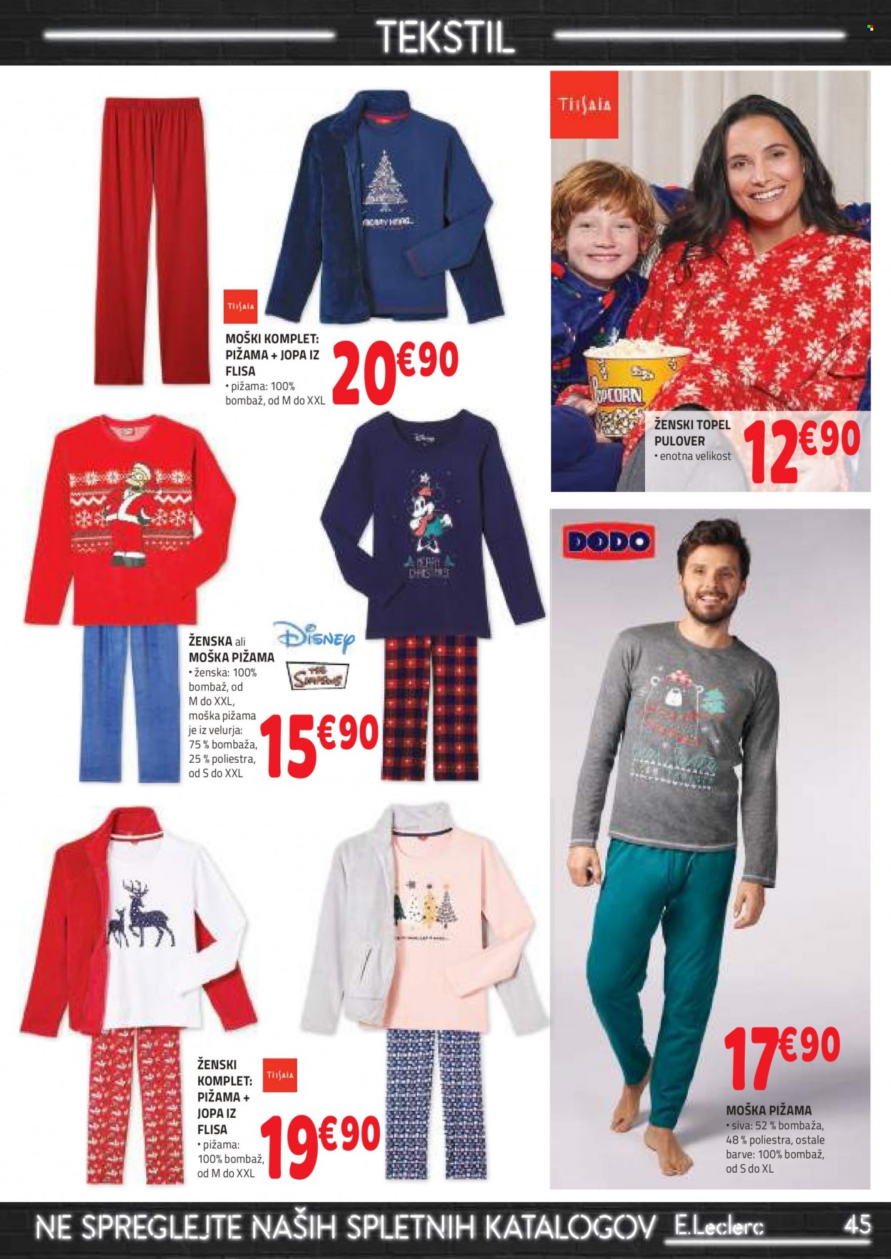 E.Leclerc katalog - 29.11.2023 - 9.12.2023. Stran 45