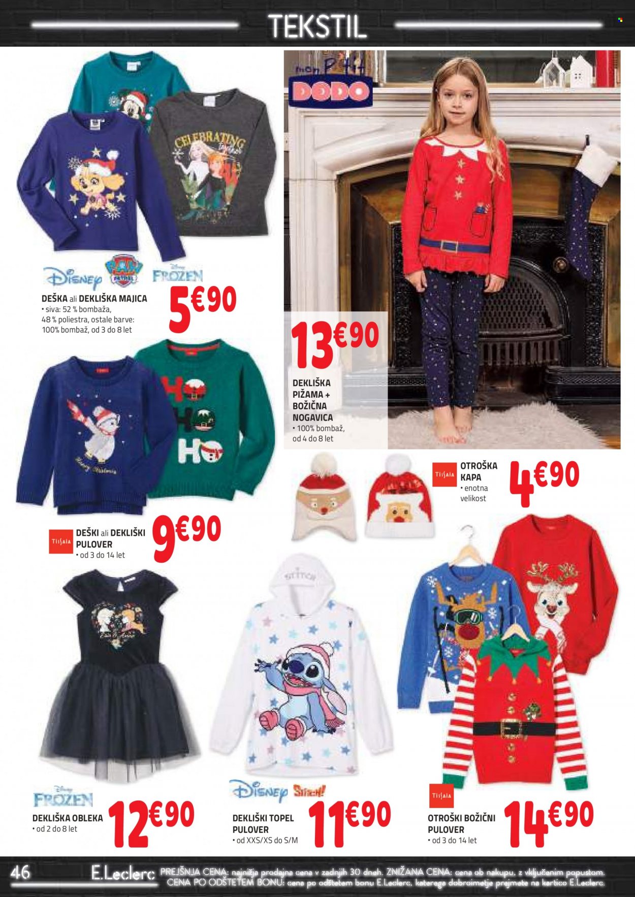 E.Leclerc katalog - 29.11.2023 - 9.12.2023. Stran 46