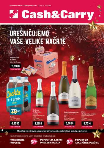 Mercator Cash & Carry katalog - 1.12.2023 - 31.12.2023.