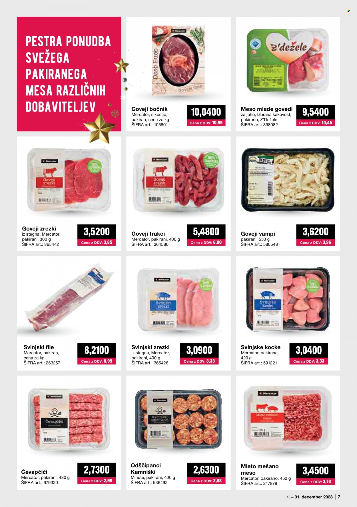 Mercator Cash & Carry katalog - 1.12.2023 - 31.12.2023. Stran 7
