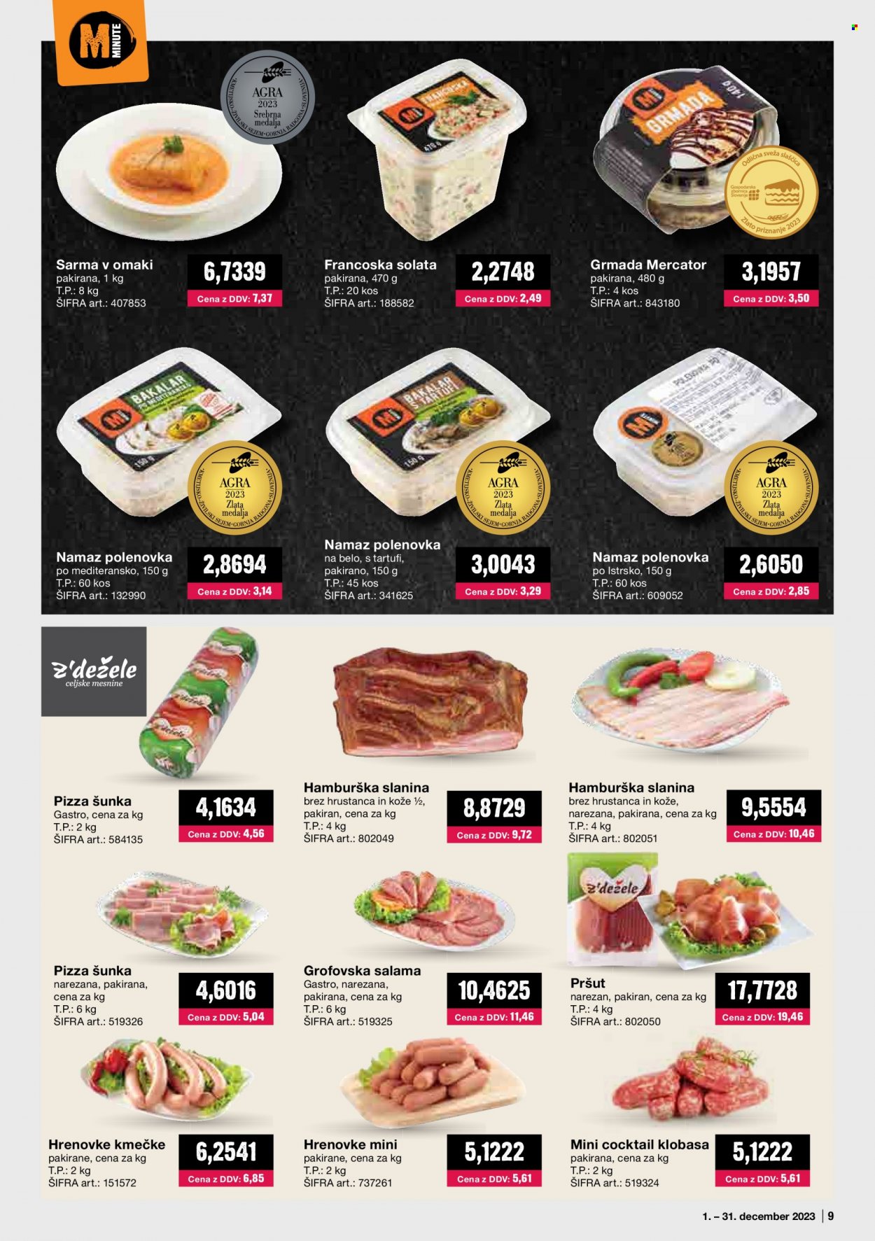 Mercator Cash & Carry katalog - 1.12.2023 - 31.12.2023. Stran 9