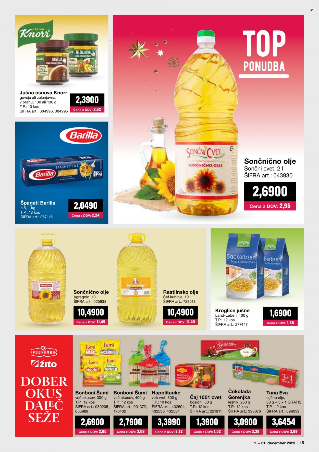 Mercator Cash & Carry katalog - 1.12.2023 - 31.12.2023. Stran 15