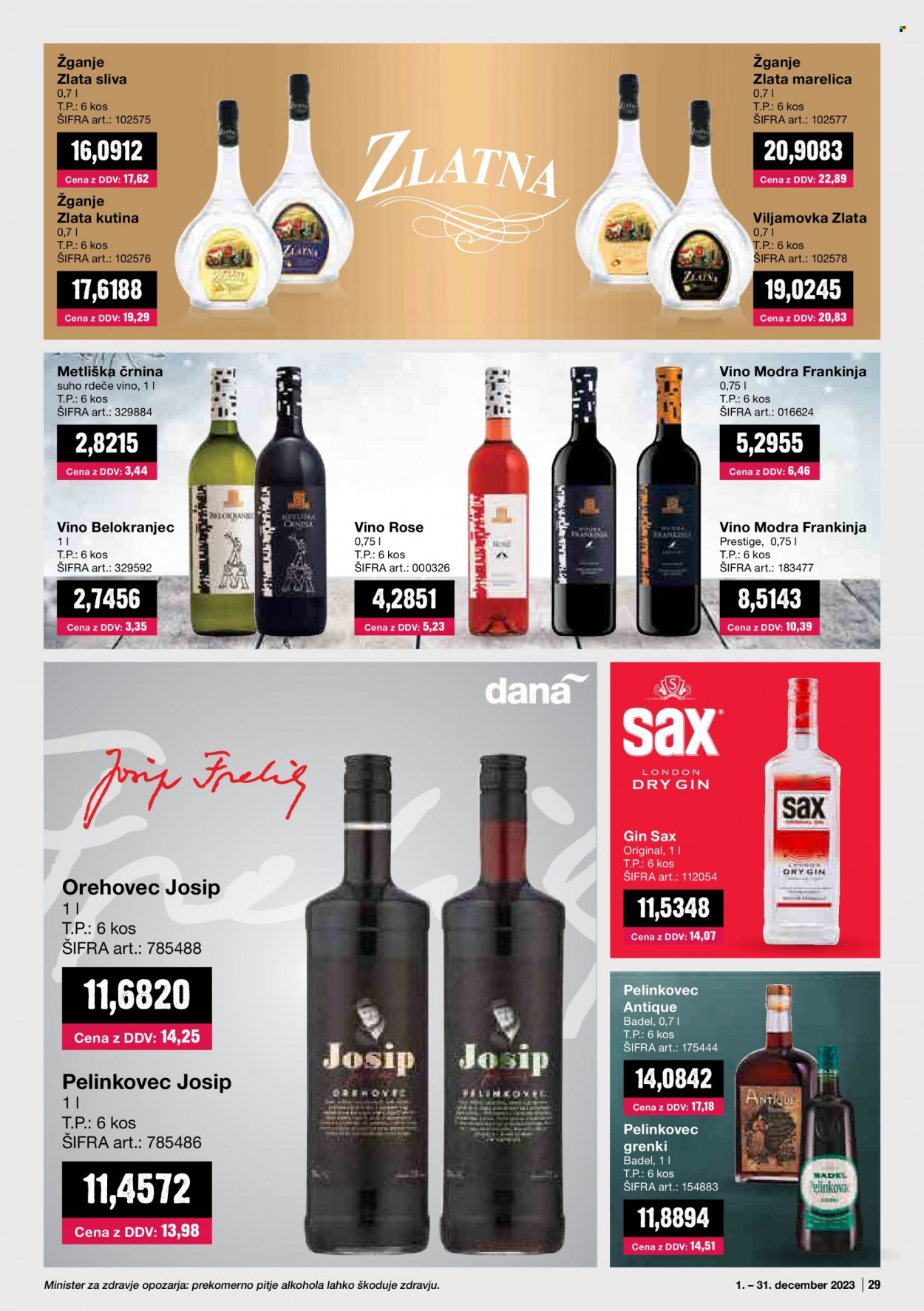 Mercator Cash & Carry katalog - 1.12.2023 - 31.12.2023. Stran 29