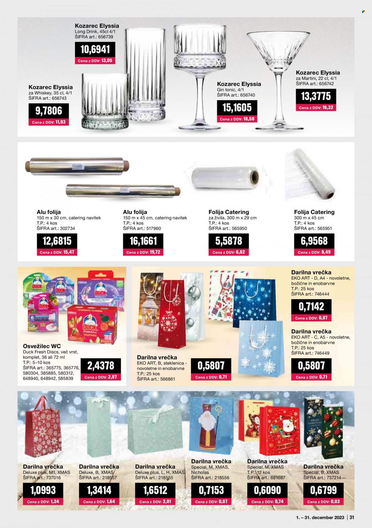 Mercator Cash & Carry katalog - 1.12.2023 - 31.12.2023. Stran 31