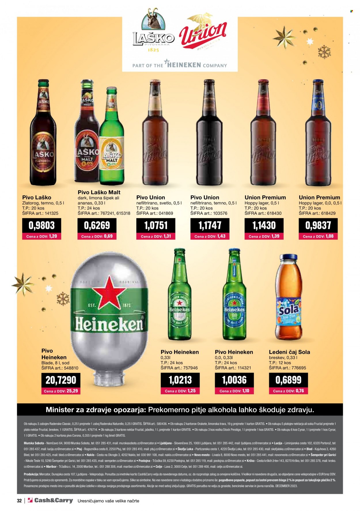 Mercator Cash & Carry katalog - 1.12.2023 - 31.12.2023. Stran 32
