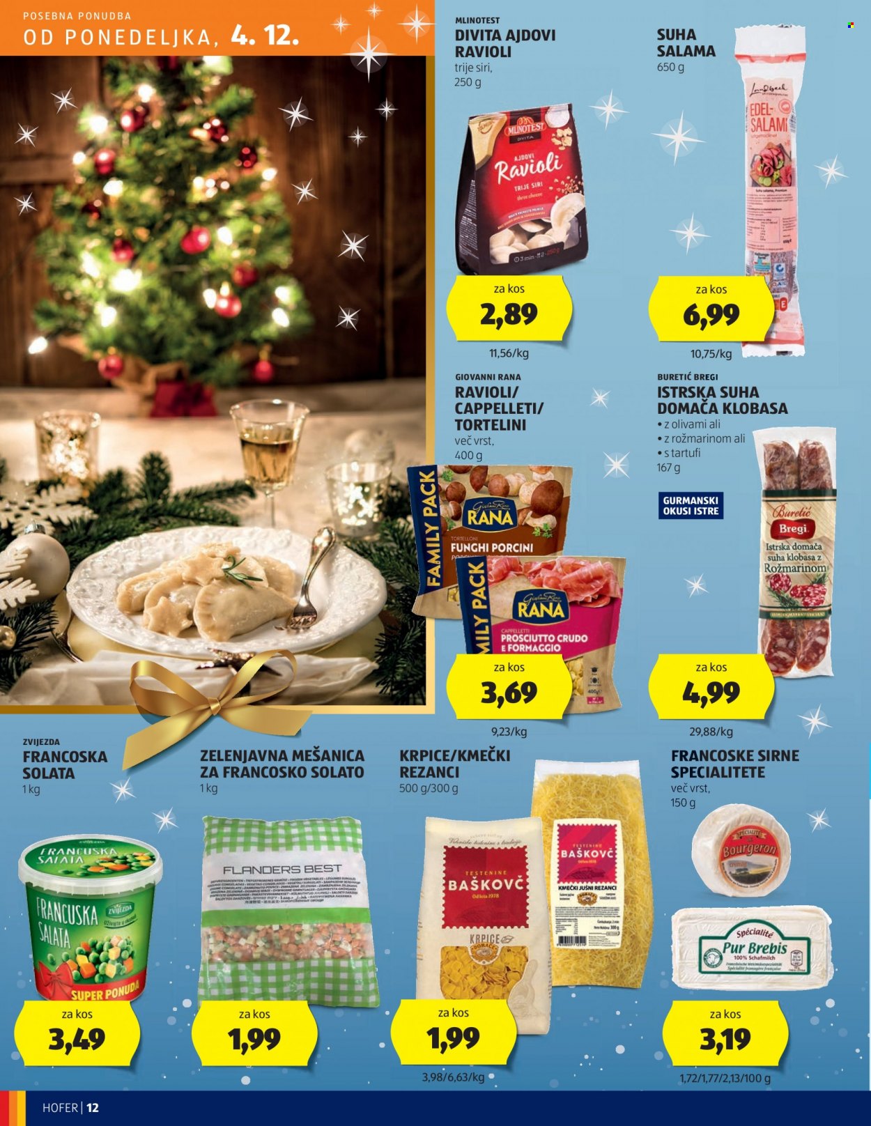 Hofer katalog - 30.11.2023 - 9.12.2023. Stran 12