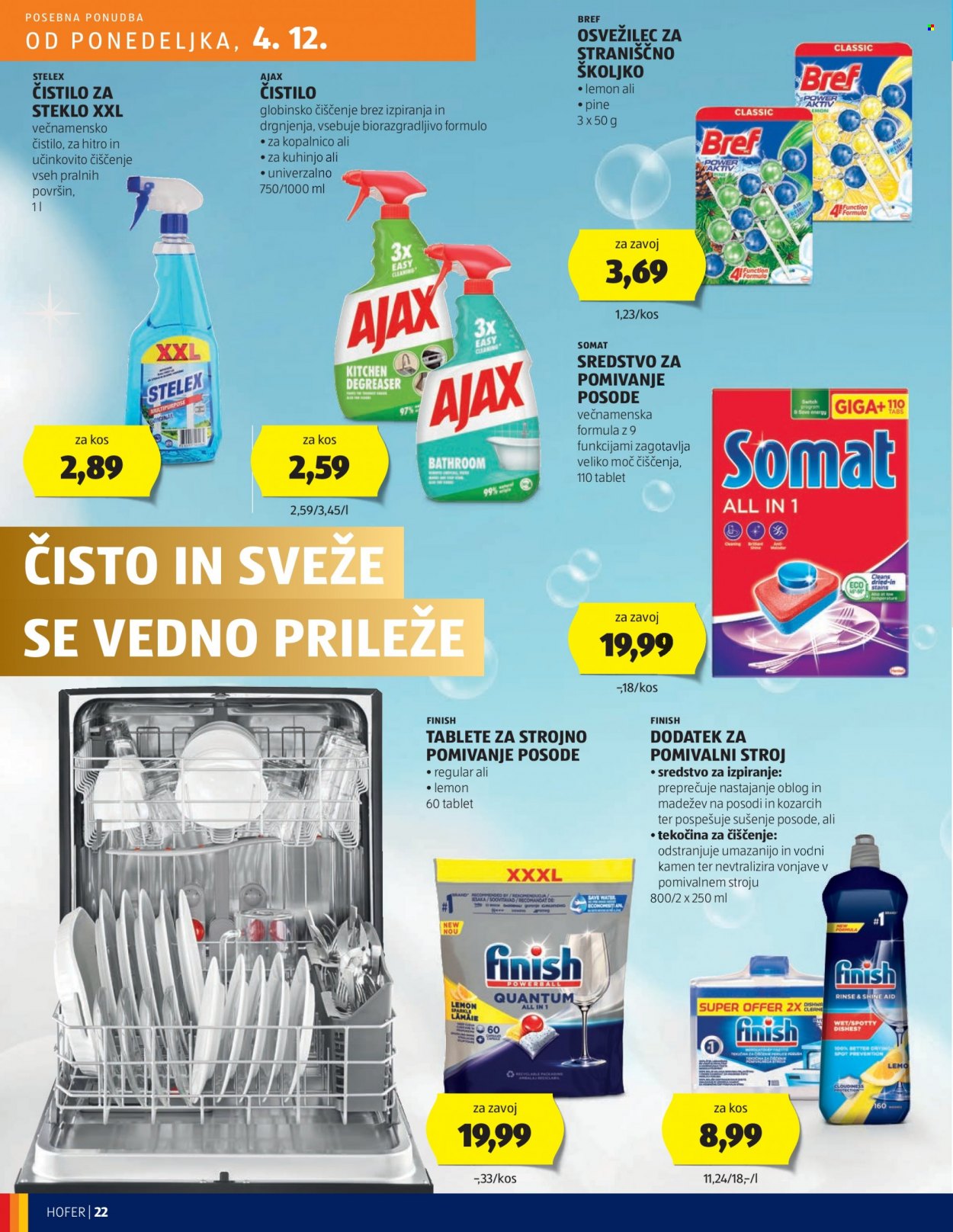Hofer katalog - 30.11.2023 - 9.12.2023. Stran 22