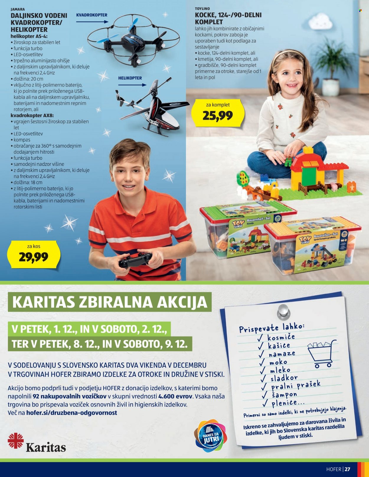 Hofer katalog - 30.11.2023 - 9.12.2023. Stran 27