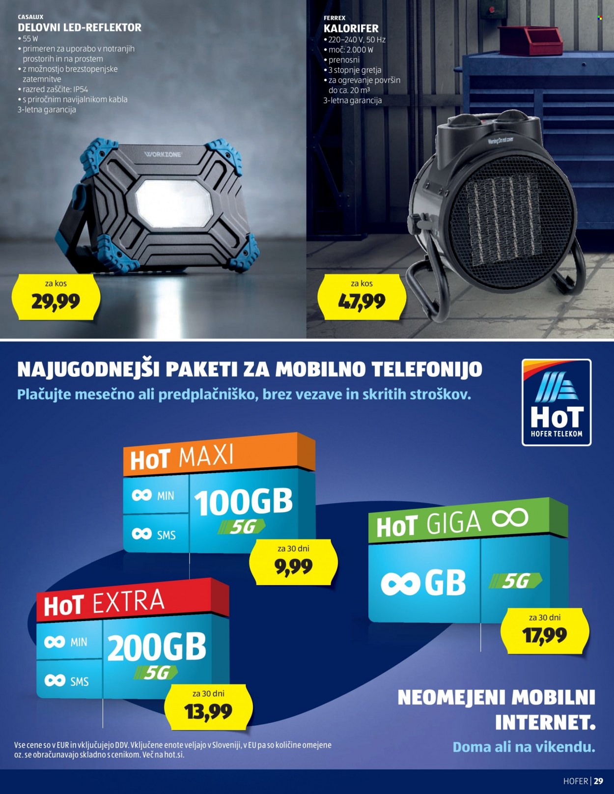 Hofer katalog - 30.11.2023 - 9.12.2023. Stran 29
