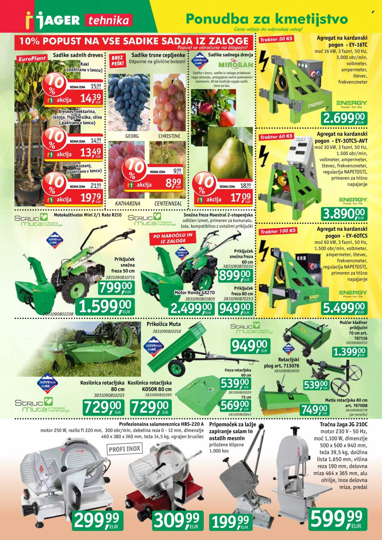 JAGER katalog. Stran 1