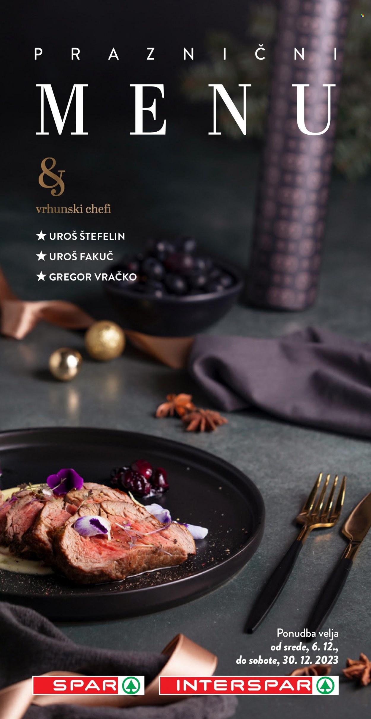 SPAR katalog - 6.12.2023 - 30.12.2023. Stran 1