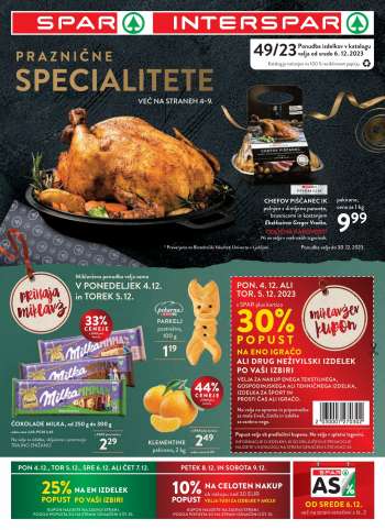 SPAR katalog - 6.12.2023 - 30.12.2023.