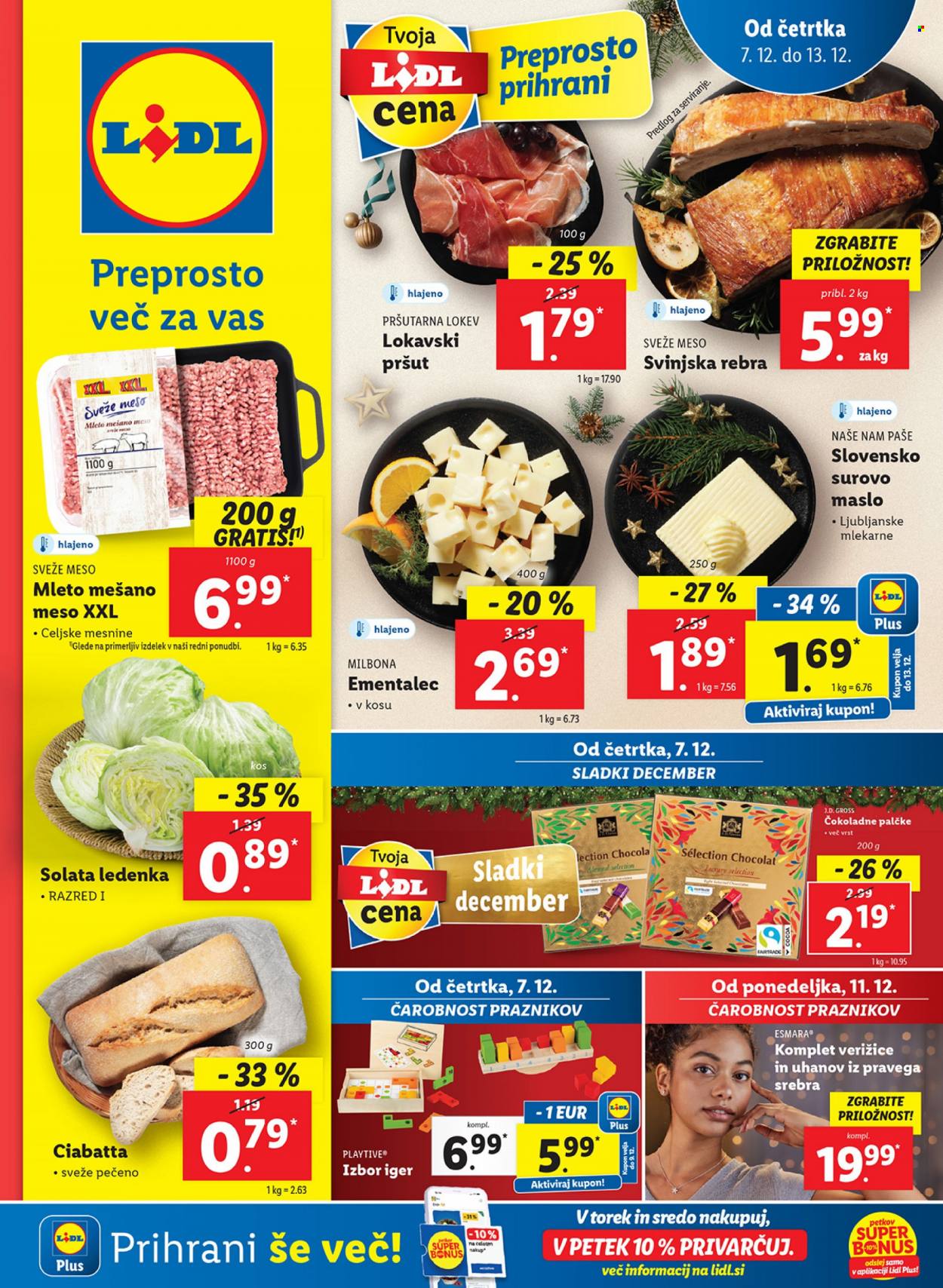Lidl katalog - 7.12.2023 - 13.12.2023. Stran 1