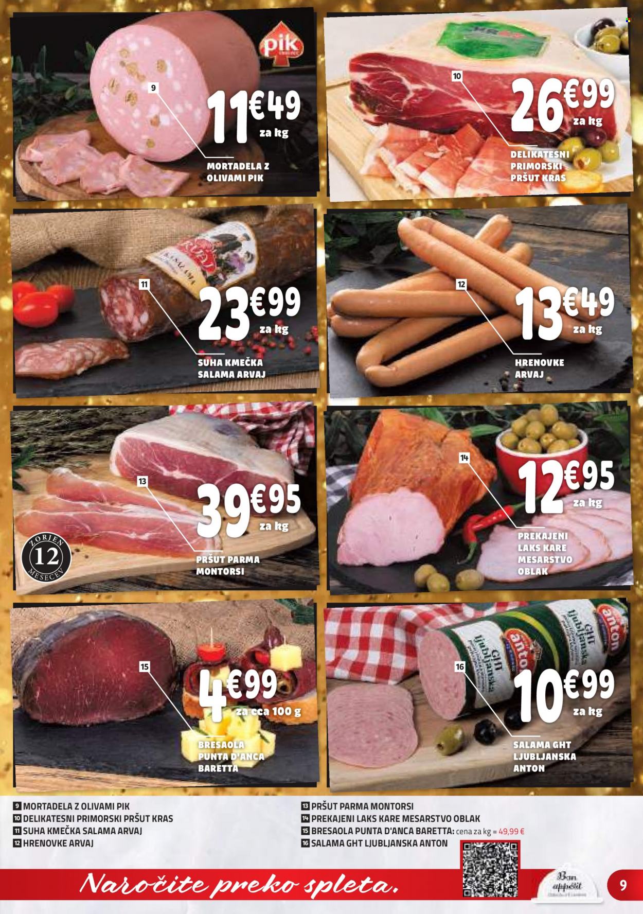 E.Leclerc katalog - 6.12.2023 - 16.12.2023. Stran 9