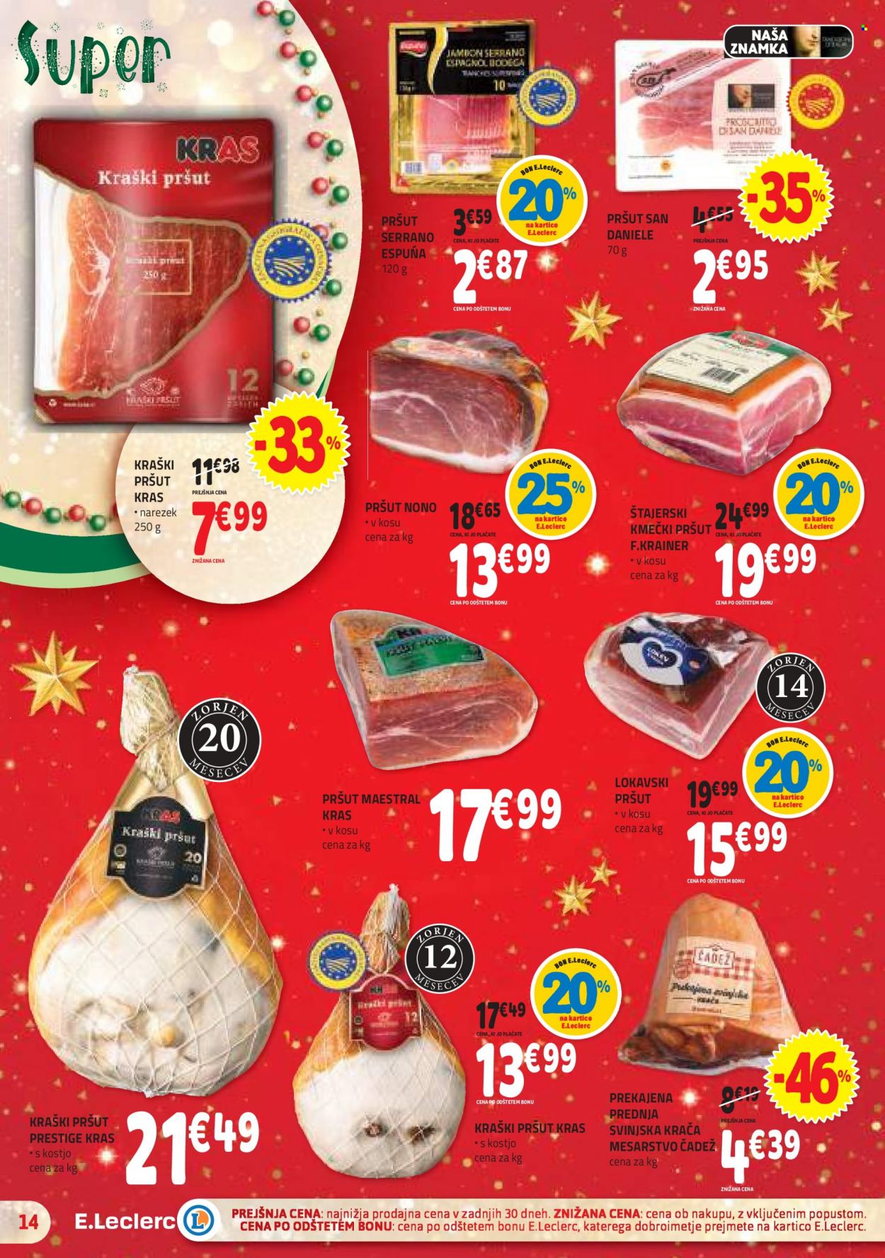 E.Leclerc katalog - 6.12.2023 - 16.12.2023. Stran 14