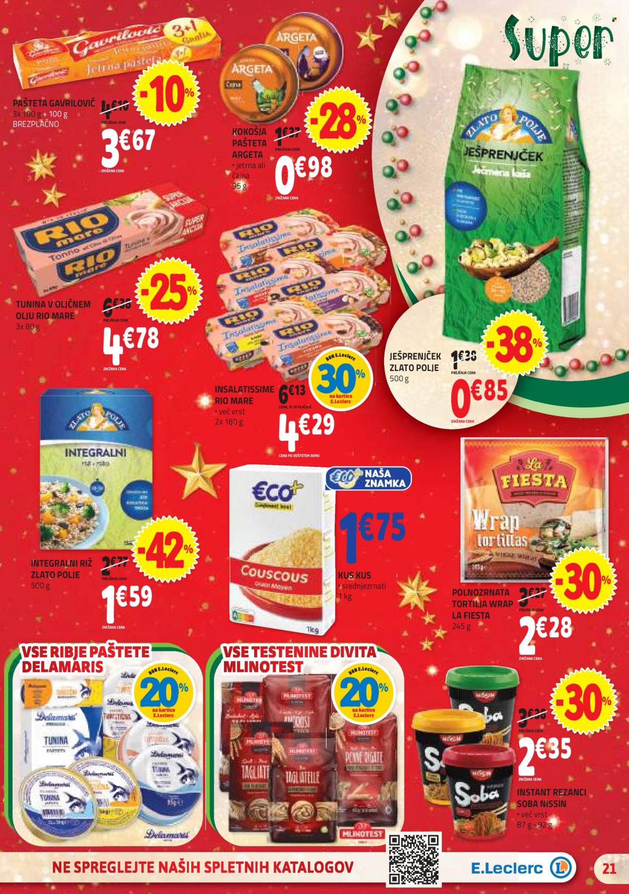 E.Leclerc katalog - 6.12.2023 - 16.12.2023. Stran 21