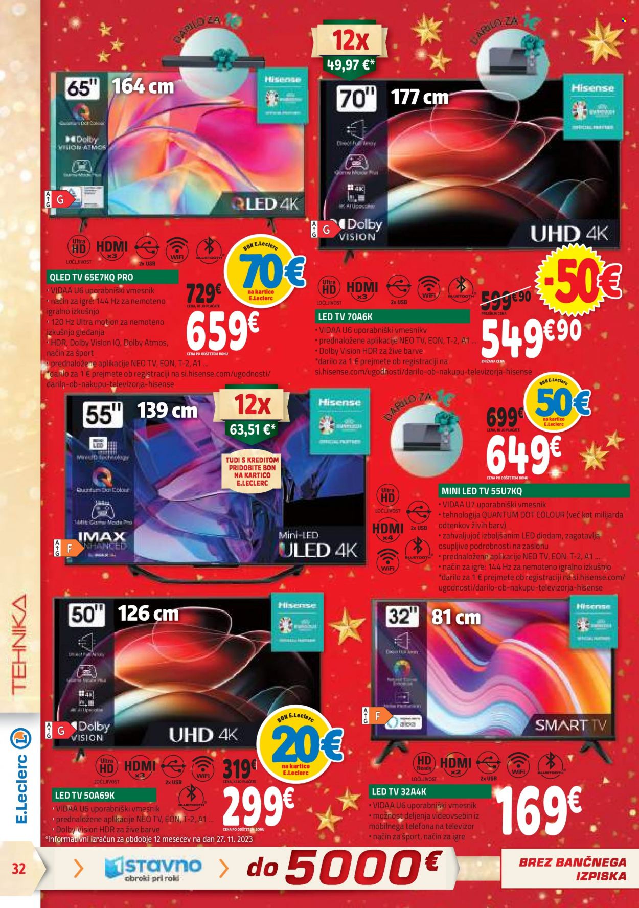 E.Leclerc katalog - 6.12.2023 - 16.12.2023. Stran 32