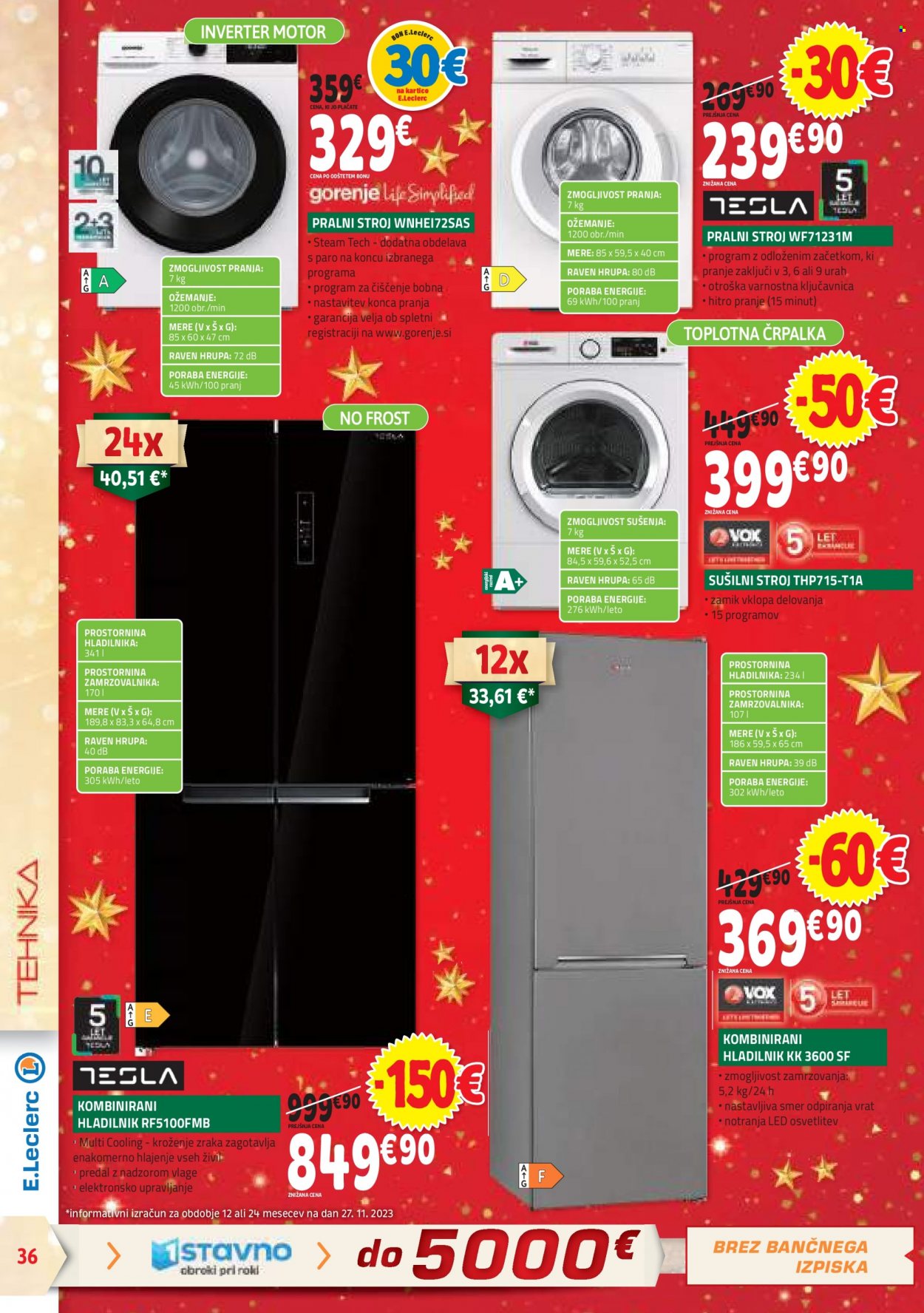 E.Leclerc katalog - 6.12.2023 - 16.12.2023. Stran 36