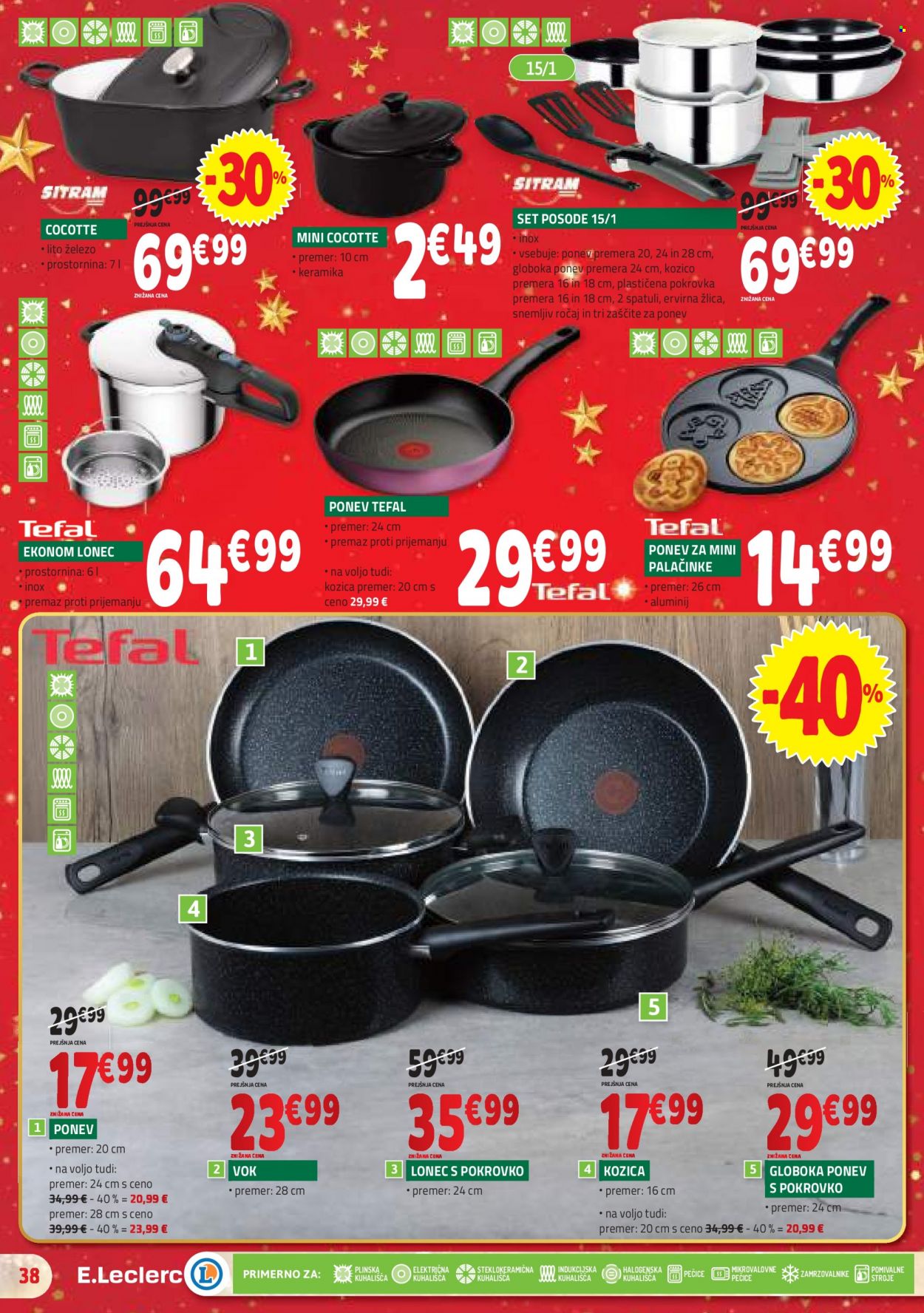E.Leclerc katalog - 6.12.2023 - 16.12.2023. Stran 38