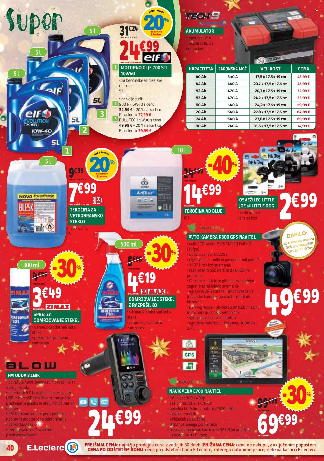 E.Leclerc katalog - 6.12.2023 - 16.12.2023. Stran 40