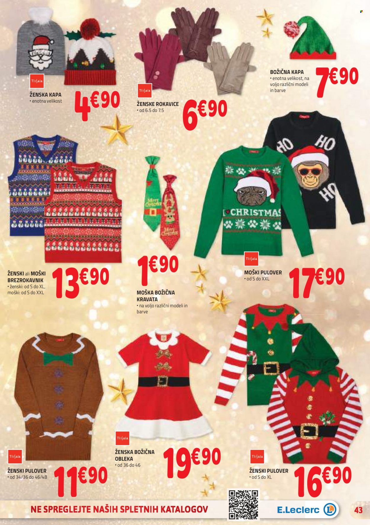 E.Leclerc katalog - 6.12.2023 - 16.12.2023. Stran 43