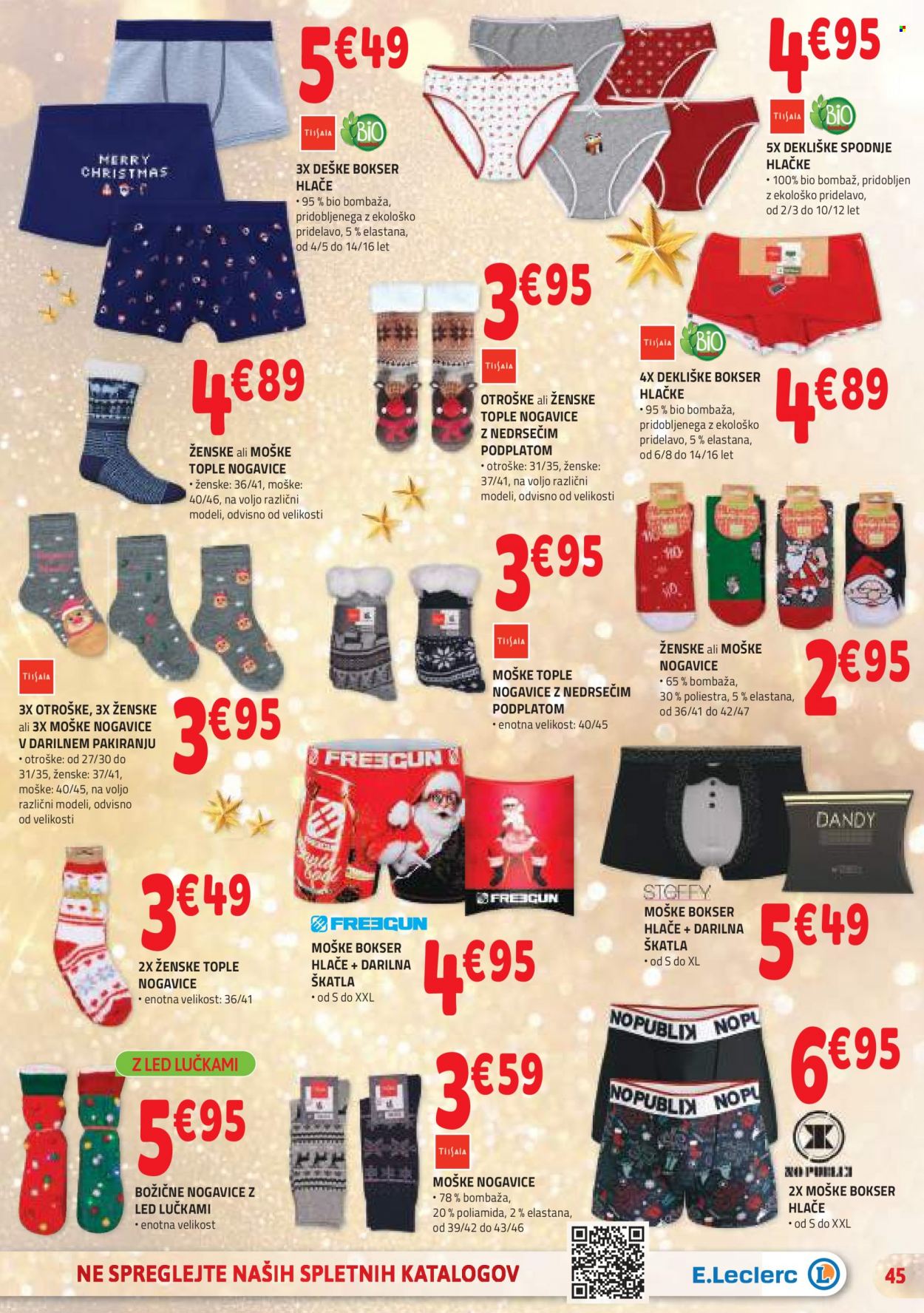 E.Leclerc katalog - 6.12.2023 - 16.12.2023. Stran 45