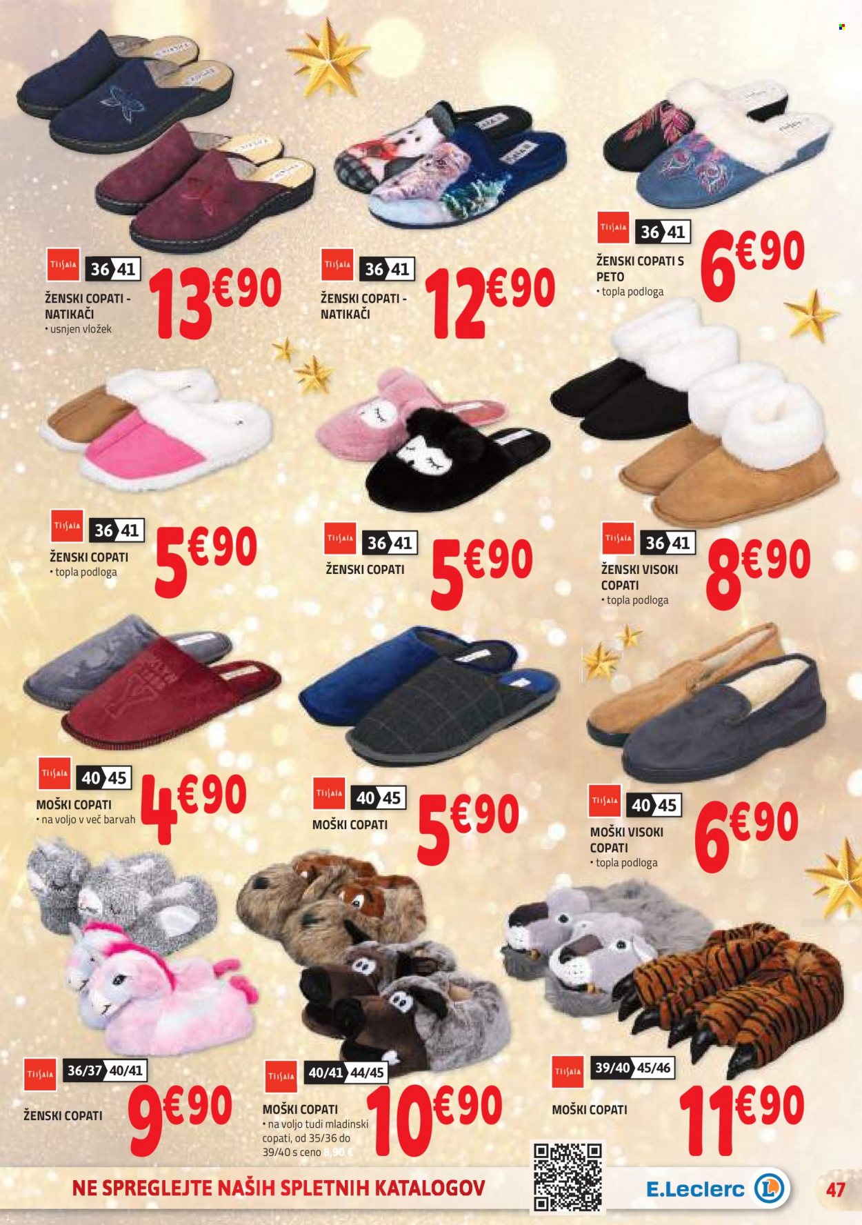 E.Leclerc katalog - 6.12.2023 - 16.12.2023. Stran 47