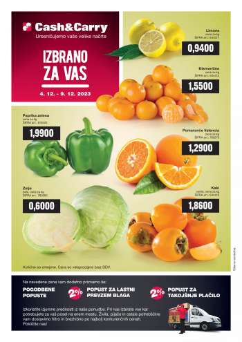 Mercator Cash & Carry katalog - 4.12.2023 - 9.12.2023.