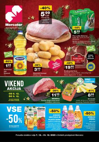 Mercator katalog - 7.12.2023 - 13.12.2023.