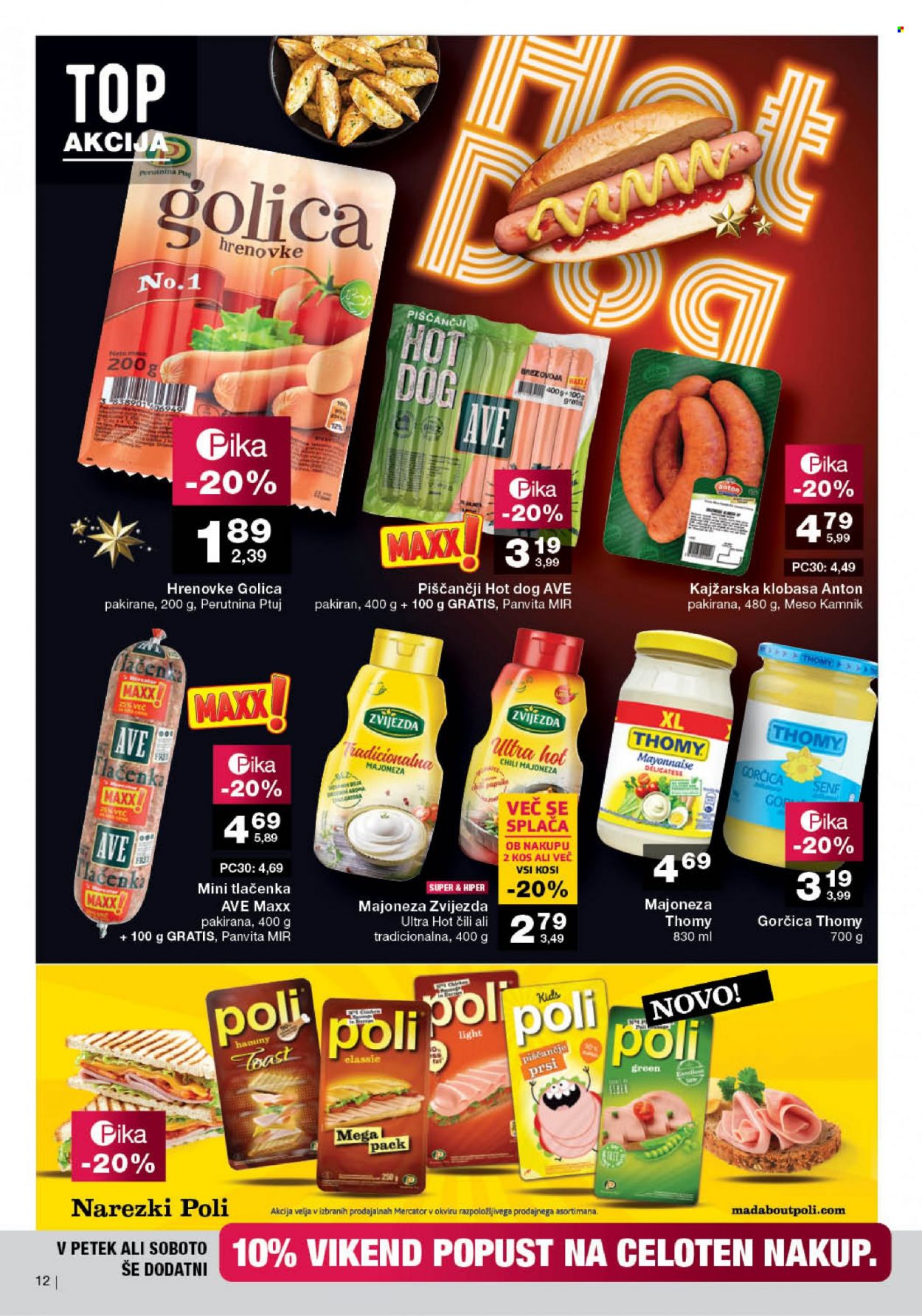 Mercator katalog - 7.12.2023 - 13.12.2023. Stran 12