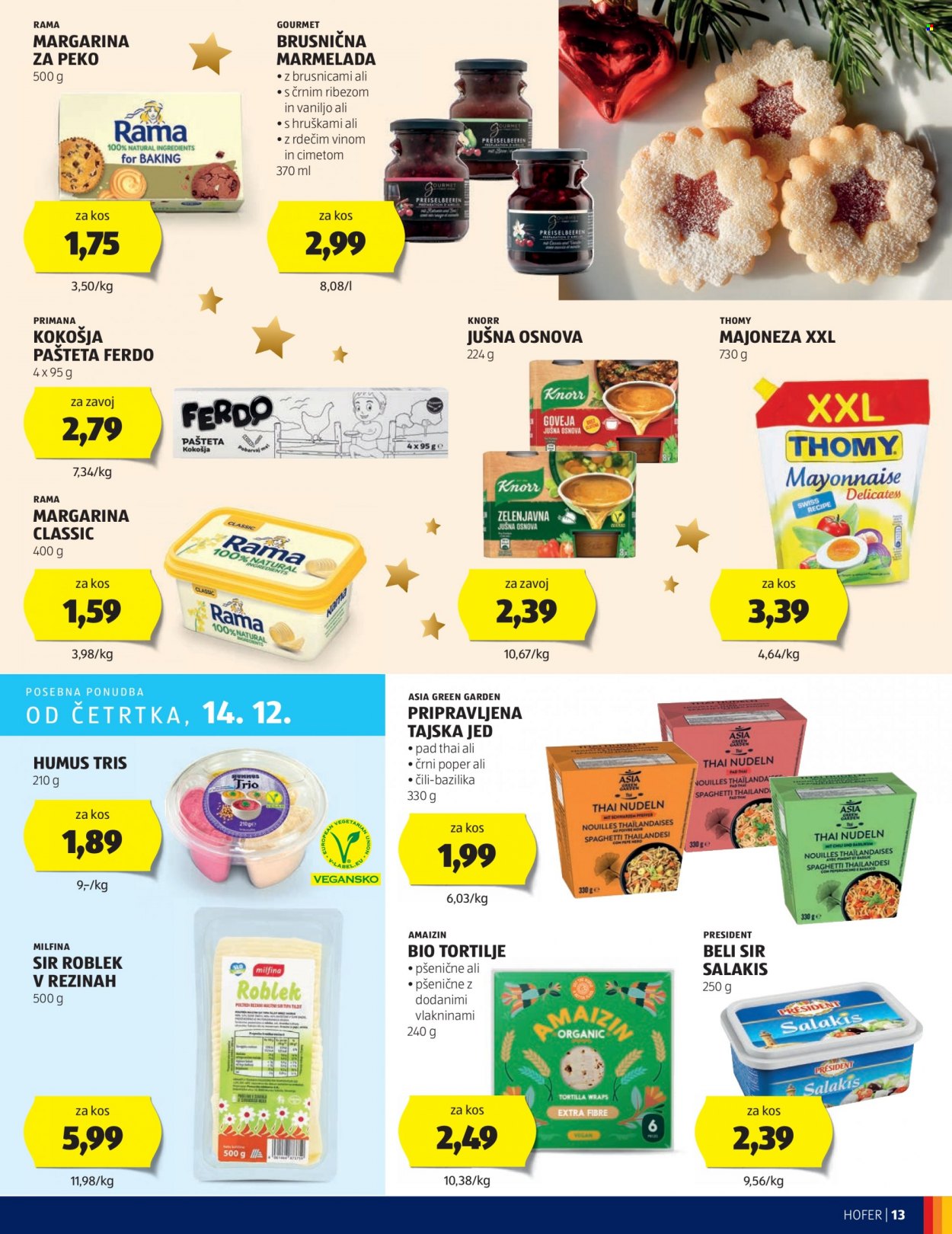 Hofer katalog - 7.12.2023 - 16.12.2023. Stran 13