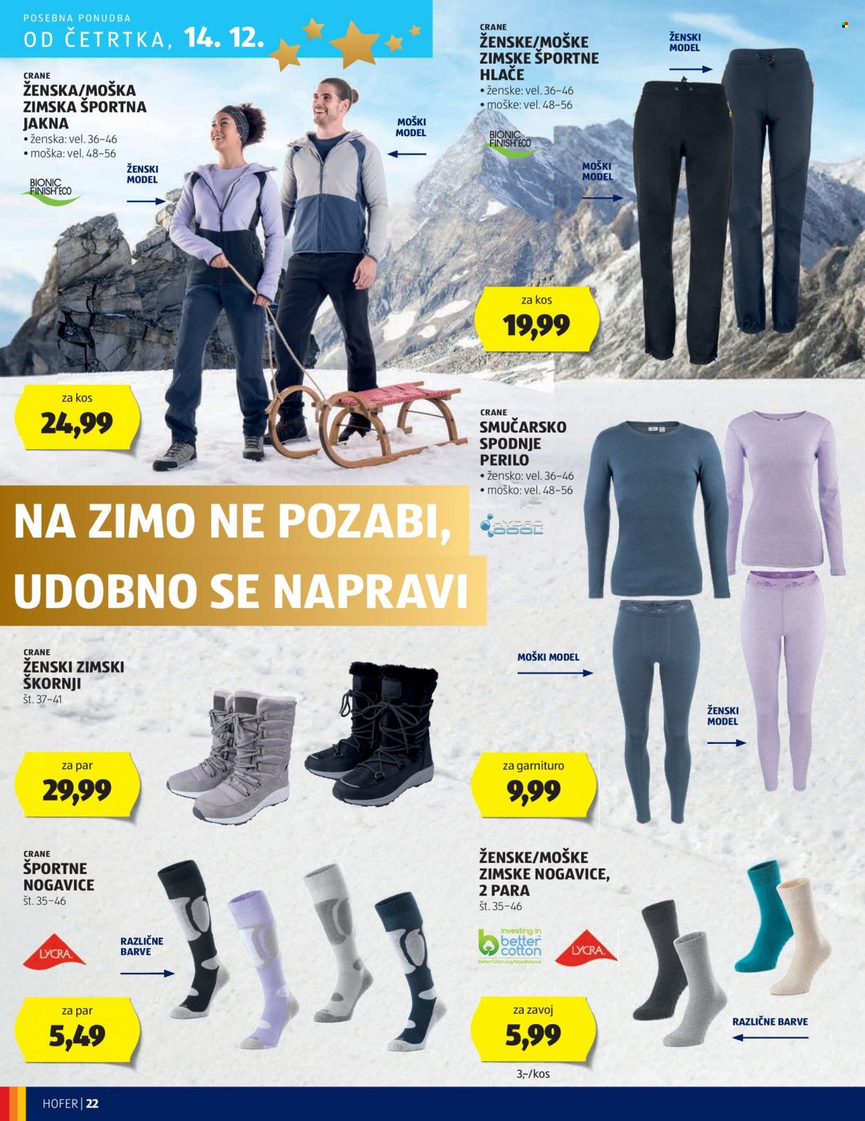 Hofer katalog - 7.12.2023 - 16.12.2023. Stran 22