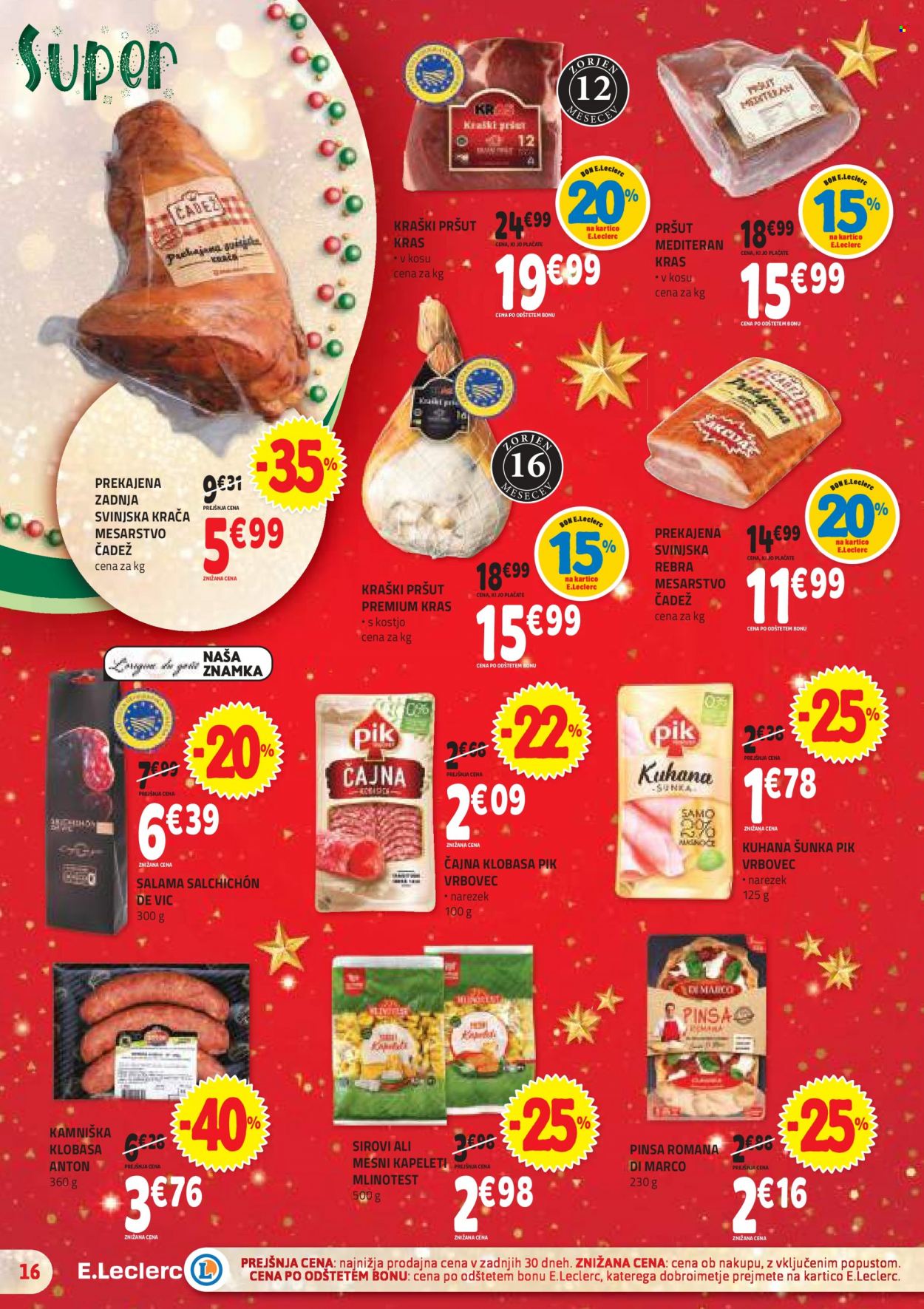 E.Leclerc katalog - 13.12.2023 - 23.12.2023. Stran 16