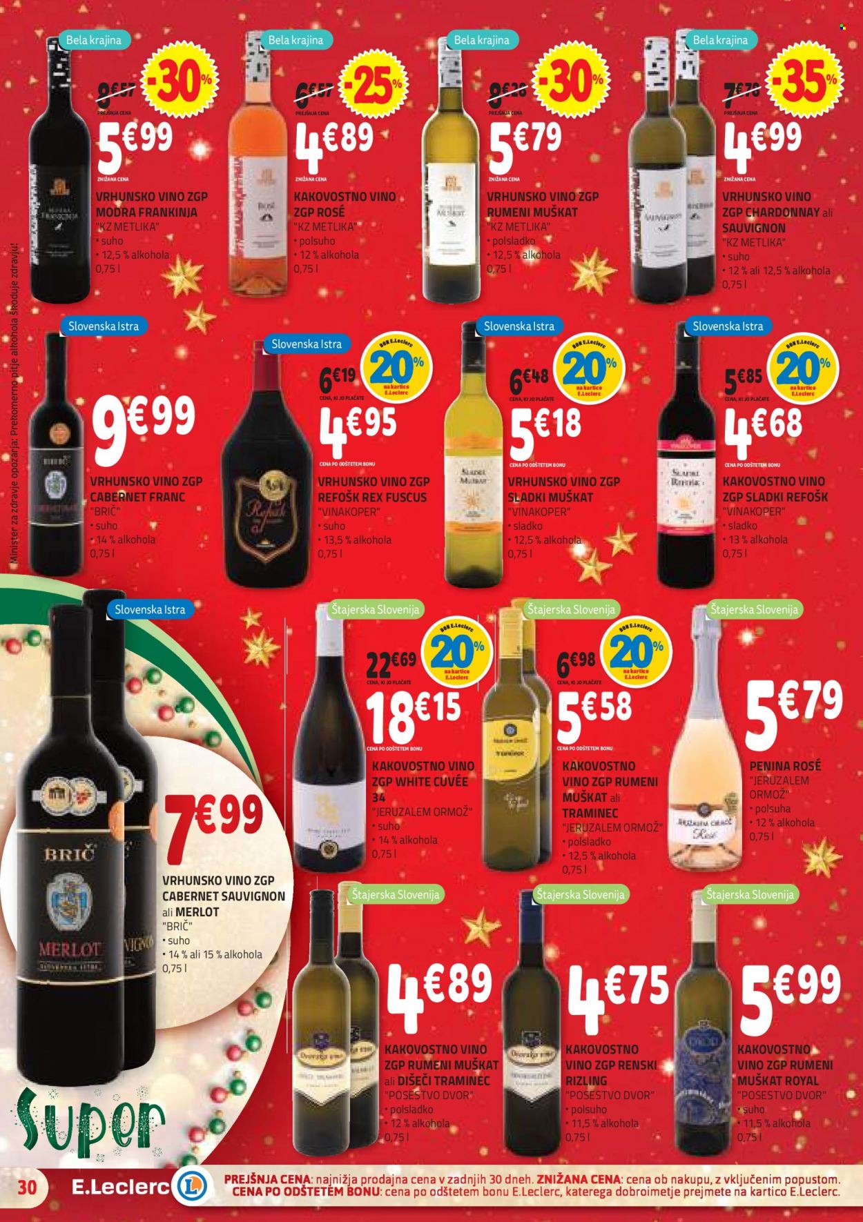 E.Leclerc katalog - 13.12.2023 - 23.12.2023. Stran 30
