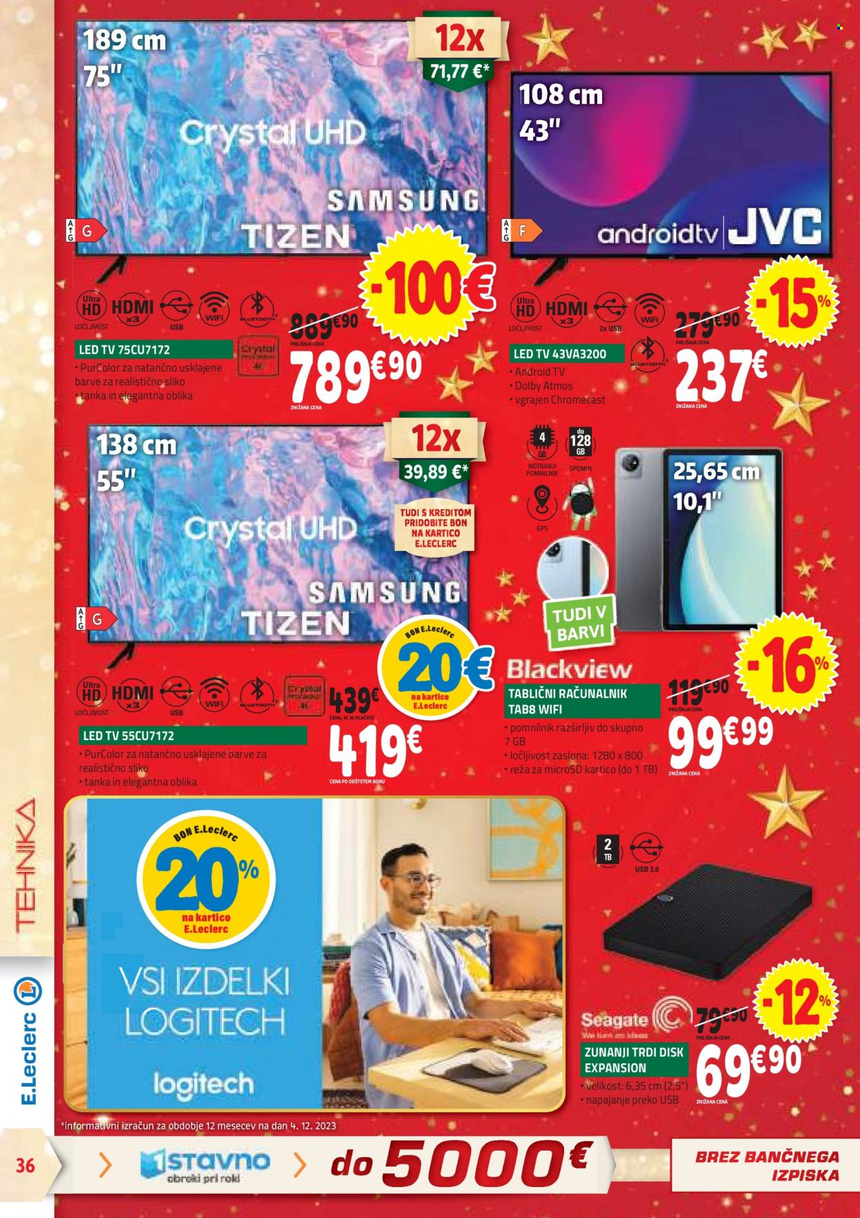 E.Leclerc katalog - 13.12.2023 - 23.12.2023. Stran 36