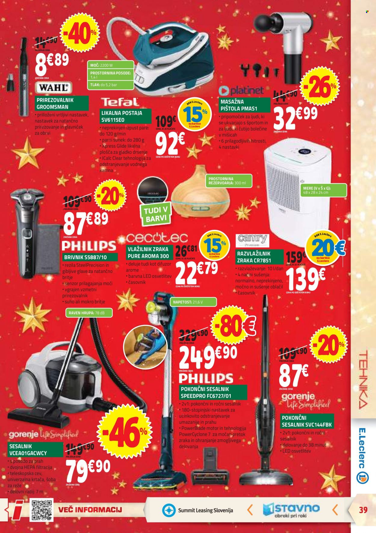 E.Leclerc katalog - 13.12.2023 - 23.12.2023. Stran 39